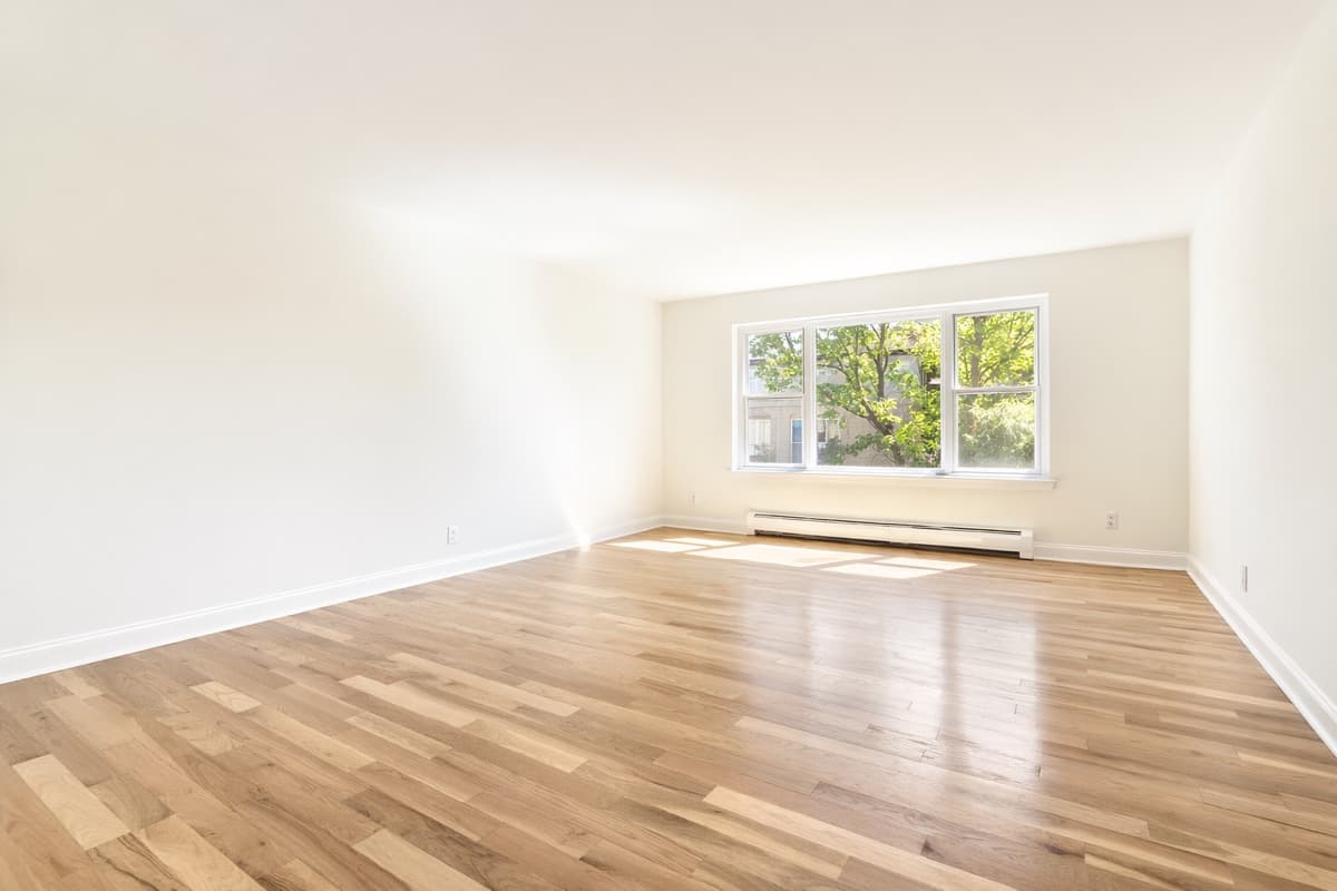 Open Plan before virtual staging