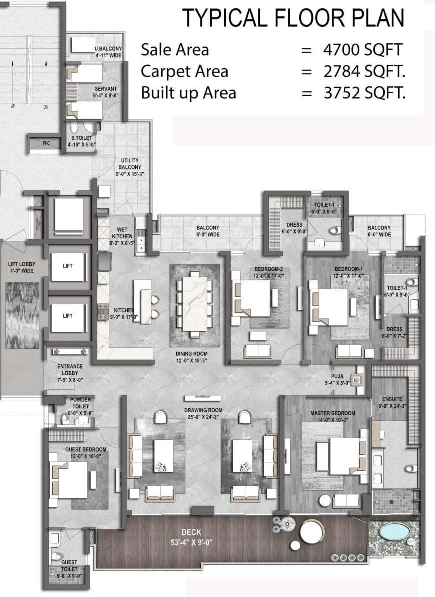 Before: Floor plan → Japandi 3D render — present three style directions in your first client meeting